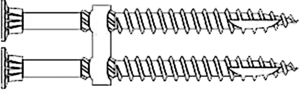 Vis Coil pour panneaux agglomérés ROTHOBLAAS HZK