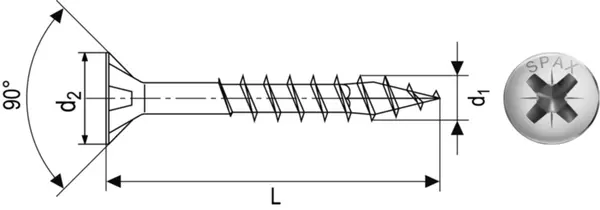 Spanplattenschrauben SPAX®