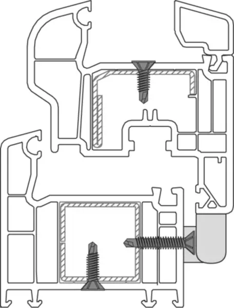 Fensterbeschlag-Bohrschrauben PARCO