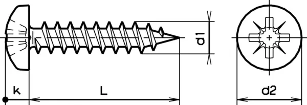 Vis pour panneaux agglomérés 