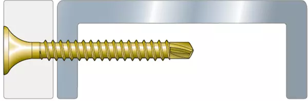 Vis auto-perceuses en bandes SIMPSON Strong-Tie DWF-SD