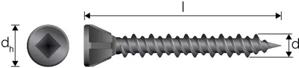 Schnellbauschrauben Streifen SIMPSON Strong-Tie MTH