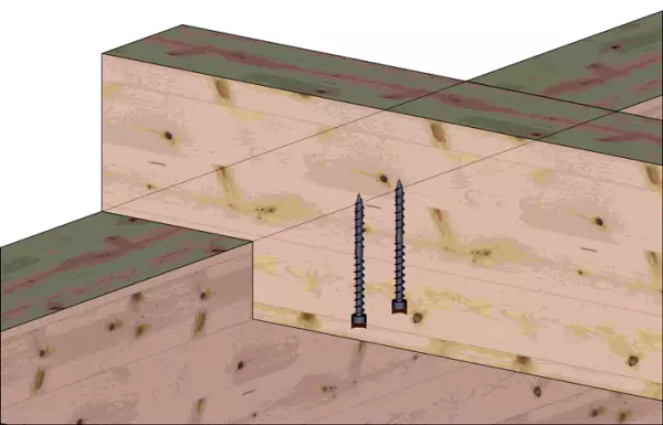 Holzbau-Konstruktionsschrauben HECO Topix®-CC (CombiConnect)