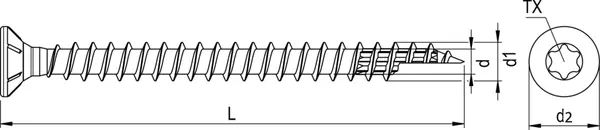 Vollgewindeschrauben REISSER RN H9295