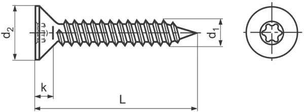 Blechschrauben 