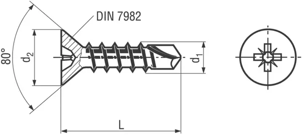 Bohrschrauben ecosyn® -MRX