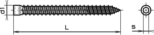 Rahmenschrauben TOPROC Rafix