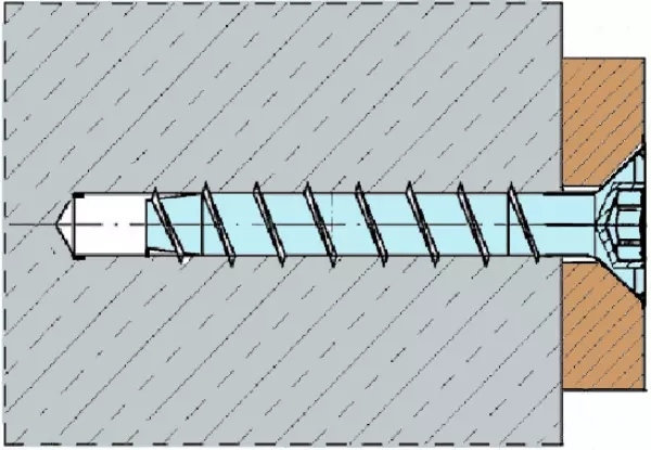 Viti per calcestruzzo HECO Multi-Monti MMS-F