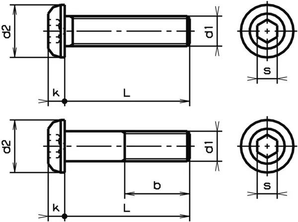 Metallschrauben 