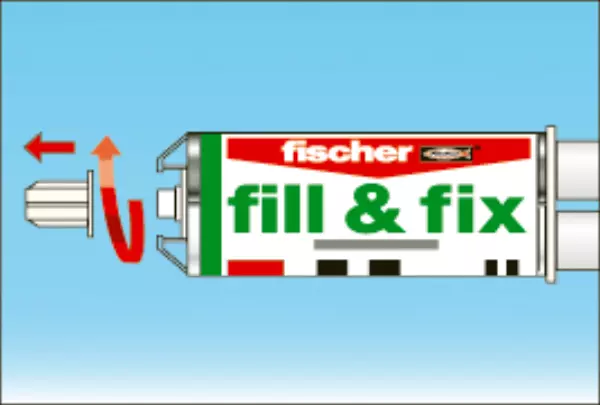 Flüssigdübel FISCHER fill & fix