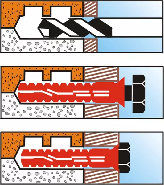 Universal-Rahmendübel PROFIX PMFR-6