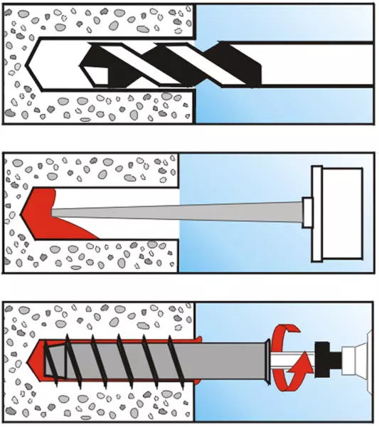 Vis pour bitume PROFIX PTSM-DP