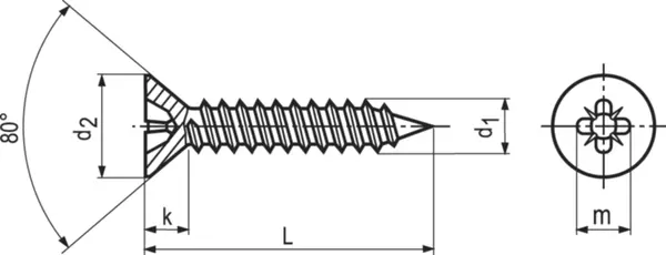 Blechschrauben BOSSARD