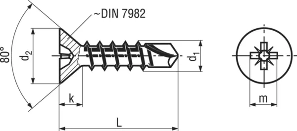 Bohrschrauben ecosyn® -MRX