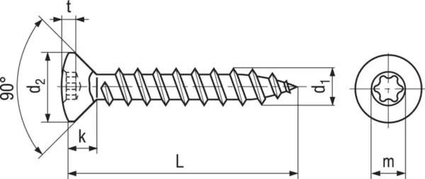 Spanplattenschrauben 