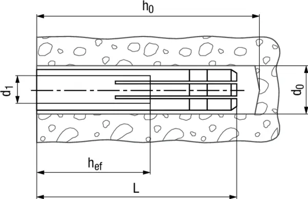 Metallspreizdübel TOX Metrix