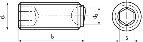 Kugeldruckschrauben HALDER EH 22720