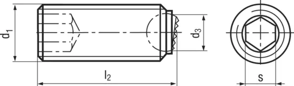 Kugeldruckschrauben HALDER EH 22720