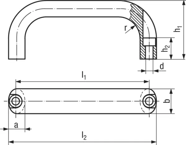 Bügelgriffe HALDER EH 24300