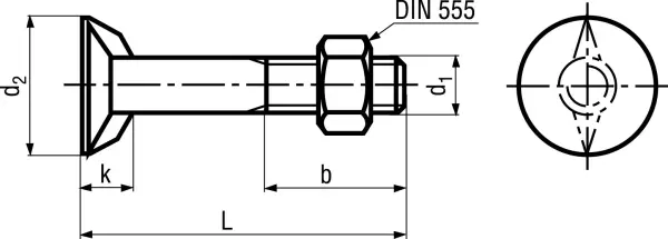 Rippenschrauben BOSSARD