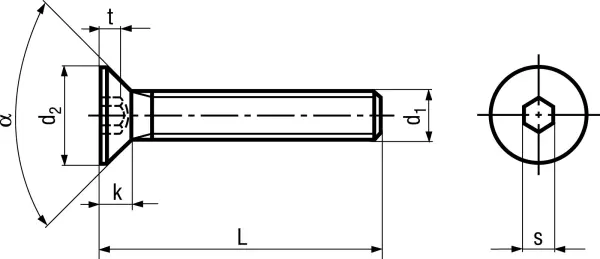 Metallschrauben BOSSARD