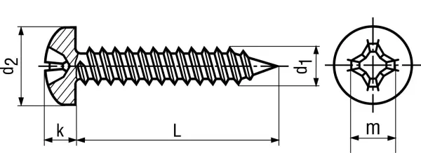 Blechschrauben BOSSARD