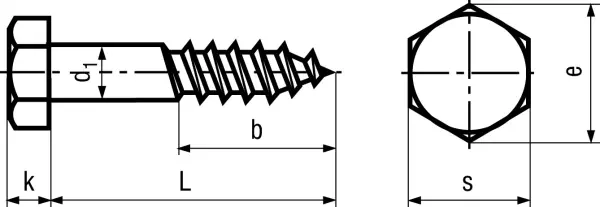 Holzbau-Schlüsselschrauben BOSSARD