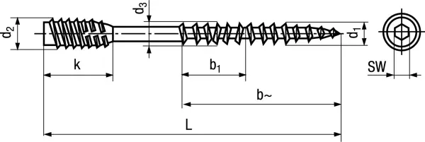 Distanzschrauben TOPROC S-Baby