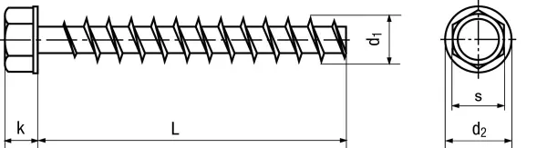 Gewindestangen mit Holzgewinde SPAX®