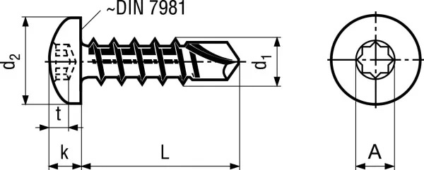 Bohrschrauben ecosyn® -MRX