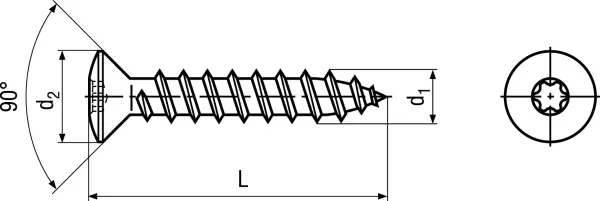 Spanplattenschrauben BOSSARD