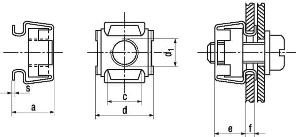 Käfigmuttern BOSSARD C 4800