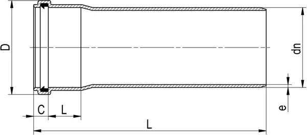 Kabelschutzrohre aus LD-PE C+S streng plastic