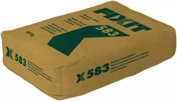 Trockenbeton- und Trockenmörtelprodukte FIXIT Typ 583