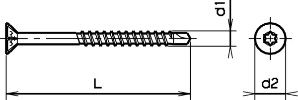 Spanplattenschrauben FERRONORM