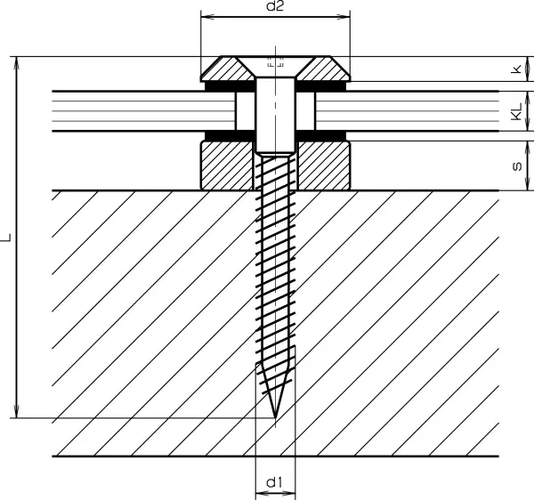 Glaspunkthalter ALT 