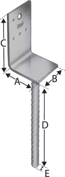 Pfostenstützen SIMPSON Strong-Tie B/BK/BL