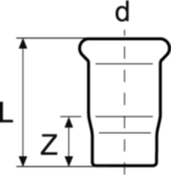 Verschlusskappen EUROTUBI Inox M-Profil