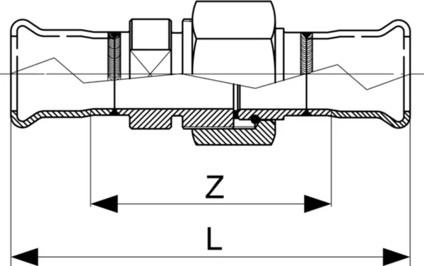 Doppelübergänge EUROTUBI Inox M-Profil