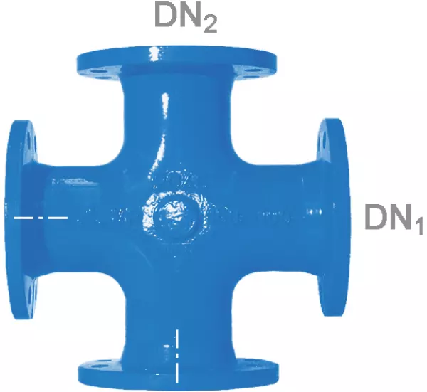 Flanschkreuze Fig. 2045 (TT) vonRoll hydro