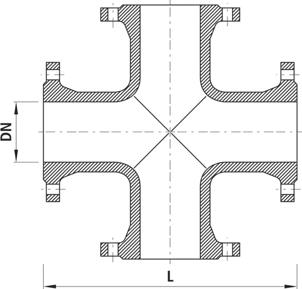 Flanschkreuze HAWLE 8520