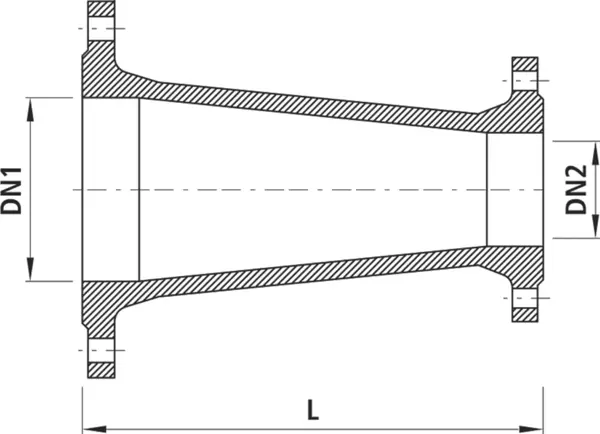 Flanschreduktionen HAWLE 8550