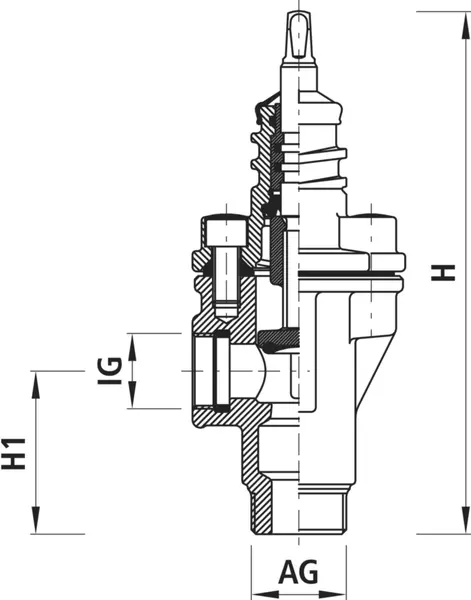 Hausanschluss-Eckventile HAWLE 3120