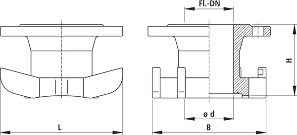 Universal-Anbohrschellen HAWLE 3511