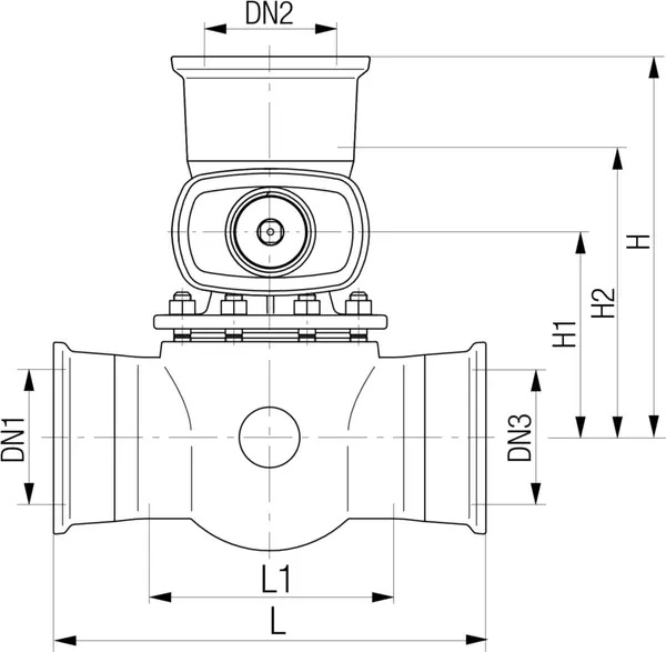 Universal 1 mit Steckmuffen, Fig. 5473 vonRoll hydro