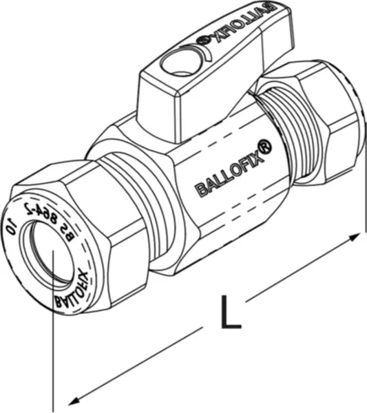 Kugelhahnen Ballofix-R