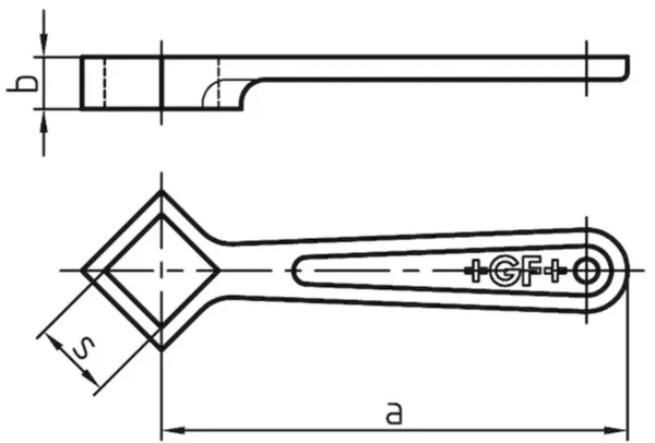 Hahnschlüssel +GF+ 901