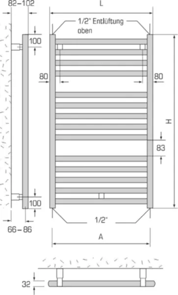 Handtuchtrockner BORER BoLux