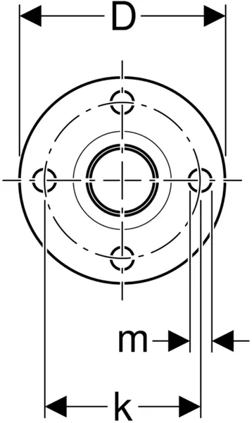 Flansche GEBERIT Mapress C-Stahl