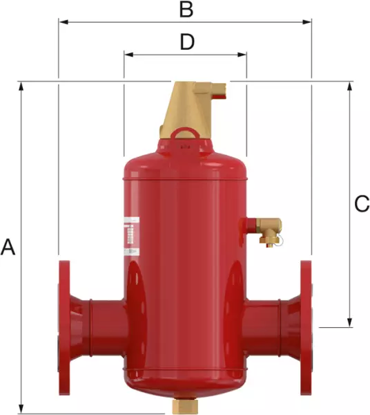 Luftabscheider FLAMCO Flamcovent Smart F